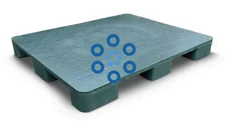 GREEN PALLET LISO 9 TACOS